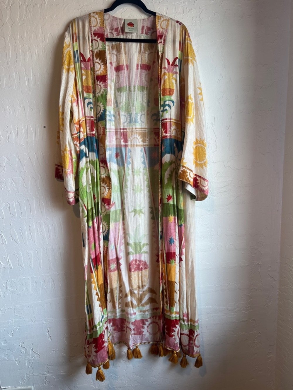 FARM Rio Rainbow Sunset Duster Kimono - Picture 3 of 4